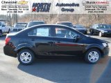 2012 Black Chevrolet Sonic LT Sedan #61241805