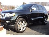 2012 Black Forest Green Pearl Jeep Grand Cherokee Overland 4x4 #61242030
