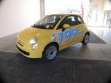 2012 Giallo (Yellow) Fiat 500 Pop #61242287