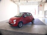 2012 Rosso Brillante (Red) Fiat 500 c cabrio Lounge #61242286