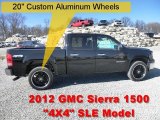 2012 Onyx Black GMC Sierra 1500 SLE Crew Cab 4x4 #61242261