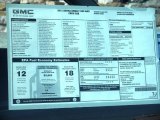 2012 GMC Sierra 1500 Denali Crew Cab 4x4 Window Sticker