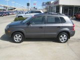 Dark Titanium Gray Hyundai Tucson in 2008