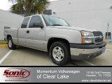 2004 Silver Birch Metallic Chevrolet Silverado 1500 LS Extended Cab #61242245