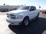 2012 Bright White Dodge Ram 1500 Big Horn Crew Cab 4x4 #61241944