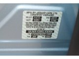 2012 XJ Color Code for Crystal Blue Metallic - Color Code: JKF