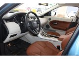 2012 Land Rover Range Rover Evoque Prestige Almond/Espresso Interior