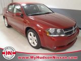 2008 Inferno Red Crystal Pearl Dodge Avenger R/T #61241415