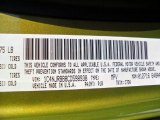 2012 Patriot Color Code for Rescue Green Metallic - Color Code: PJR