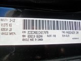 2012 300 Color Code for Gloss Black - Color Code: PX8