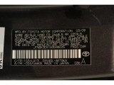 2010 Camry Color Code for Magnetic Gray Metallic - Color Code: 1G3