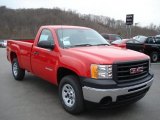 2012 GMC Sierra 1500 Regular Cab 4x4 Front 3/4 View