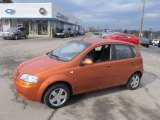 2008 Spicy Orange Metallic Chevrolet Aveo Aveo5 LS #61288544