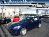 2012 Indigo Lights Mica Mazda MAZDA3 i Touring 4 Door #61288201