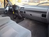 1997 Ford F350 XLT Extended Cab Dually Opal Grey Interior