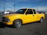 Yellow Chevrolet S10 in 2003