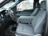 2012 Ford F150 XL SuperCab 4x4 Steel Gray Interior