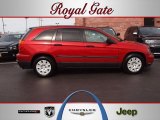 2006 Inferno Red Crystal Pearl Chrysler Pacifica  #61288146