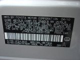 2010 GS Color Code for Mercury Metallic - Color Code: 1F2
