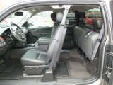 2012 GMC Sierra 1500 SLT Extended Cab 4x4 Ebony Interior