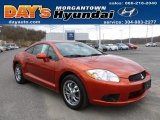 2009 Sunset Pearlescent Pearl Mitsubishi Eclipse GS Coupe #61288687