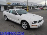 2008 Performance White Ford Mustang V6 Deluxe Coupe #61288677