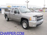 2007 Graystone Metallic Chevrolet Silverado 2500HD LT Extended Cab 4x4 #61288675