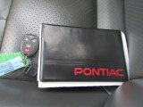 2005 Pontiac Grand Prix GTP Sedan Books/Manuals