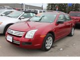2007 Redfire Metallic Ford Fusion S #61288644