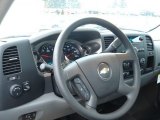 2012 Chevrolet Silverado 3500HD WT Regular Cab 4x4 Plow Truck Steering Wheel