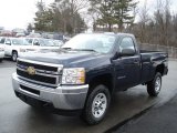 2012 Chevrolet Silverado 3500HD WT Regular Cab 4x4 Front 3/4 View