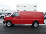 2012 Chevrolet Express Victory Red