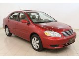 2004 Impulse Red Toyota Corolla LE #61288567