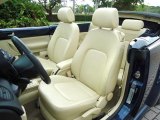 2005 Volkswagen New Beetle GLS Convertible Cream Beige Interior
