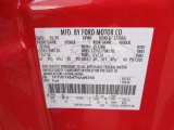 2007 F150 Color Code for Bright Red - Color Code: E4