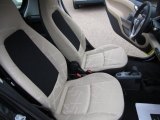 2010 Smart fortwo passion coupe design Beige Interior