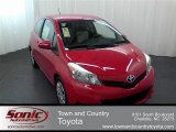 2012 Absolutely Red Toyota Yaris L 3 Door #61345170