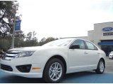 2012 White Suede Ford Fusion S #61344503