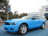 2012 Grabber Blue Ford Mustang V6 Coupe #61344486