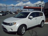 2007 Diamond White Pearl Mitsubishi Outlander XLS 4WD #61345108