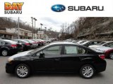 2012 Obsidian Black Pearl Subaru Impreza 2.0i Premium 4 Door #61344463