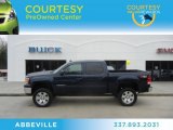 2007 Deep Blue Metallic GMC Sierra 1500 SLE Crew Cab 4x4 #61345688