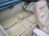1979 Chevrolet Corvette Coupe Rear Seat