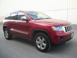2011 Inferno Red Crystal Pearl Jeep Grand Cherokee Limited 4x4 #61344399