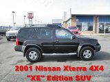 2001 Super Black Nissan Xterra XE V6 4x4 #61345655