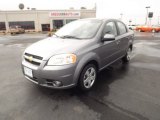 2011 Medium Gray Chevrolet Aveo LT Sedan #61345061