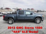 2012 Stealth Gray Metallic GMC Sierra 1500 SLE Crew Cab 4x4 #61345636