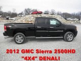 2012 Onyx Black GMC Sierra 2500HD Denali Crew Cab 4x4 #61345635