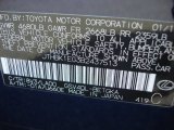 2011 ES Color Code for Deep Sea Blue Mica - Color Code: 8V3