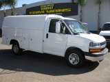 2004 Summit White Chevrolet Express 3500 Cutaway Commercial Van #61344325